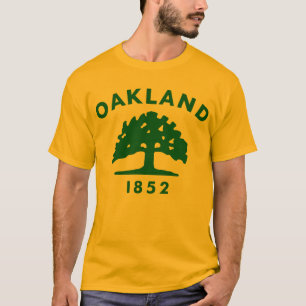 Camiseta Bandeira da Cidade de Oakland T-Shirt