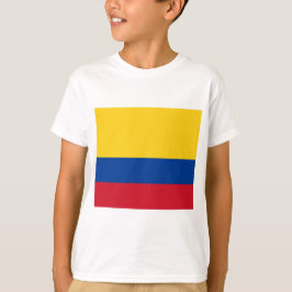 Camiseta Bandeira da Colômbia