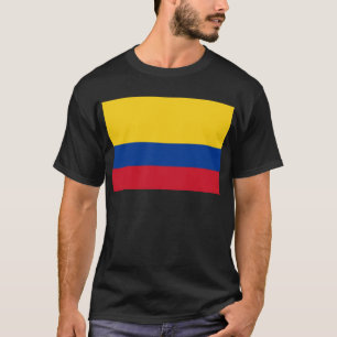 Camiseta Bandeira da Colômbia