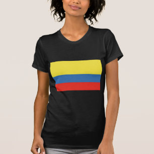 Camiseta Bandeira da Colômbia