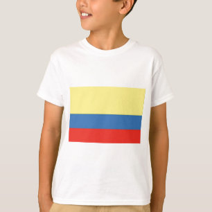Camiseta Bandeira da Colômbia