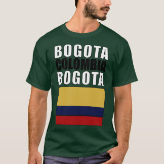 Camiseta Bandeira da Colômbia