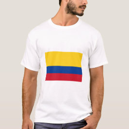 Camiseta Bandeira da Colômbia
