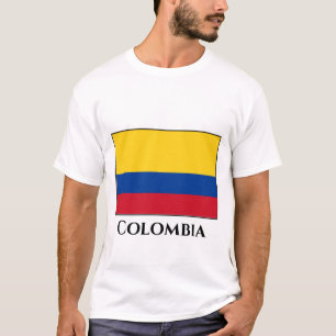 Camiseta Bandeira da Colômbia (Colombiano)