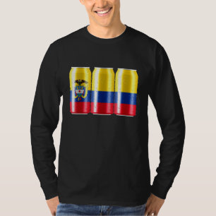 Camiseta Bandeira Da Colômbia Em Uma Lata - Cerveja Patriót