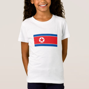 Camiseta Bandeira da Coreia do Norte