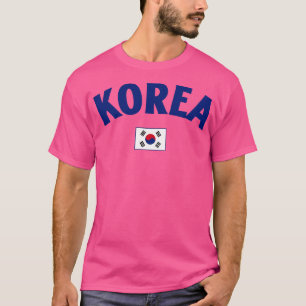 Camiseta Bandeira da Coreia do Sul
