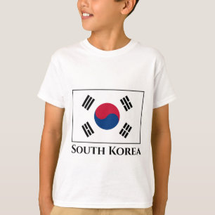 Camiseta Bandeira da Coreia do Sul (Coreia do Sul)