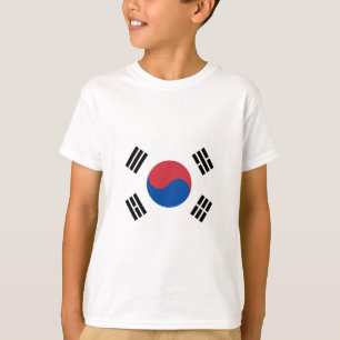 Camiseta Bandeira da Coreia do Sul (ROK)