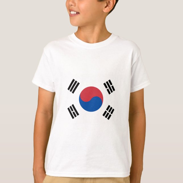 Camiseta Bandeira da Coreia do Sul (ROK) (Frente)