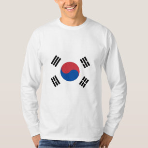 Camiseta Bandeira da Coreia do Sul (ROK)