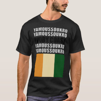 Camiseta Bandeira da Costa do Marfim