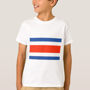 Camiseta Bandeira da Costa Rica