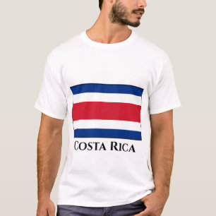 Camiseta Bandeira da Costa Rica