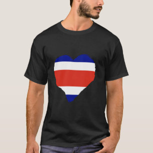 Camiseta Bandeira da Costa Rica Orgulho Costarriquenho Cora