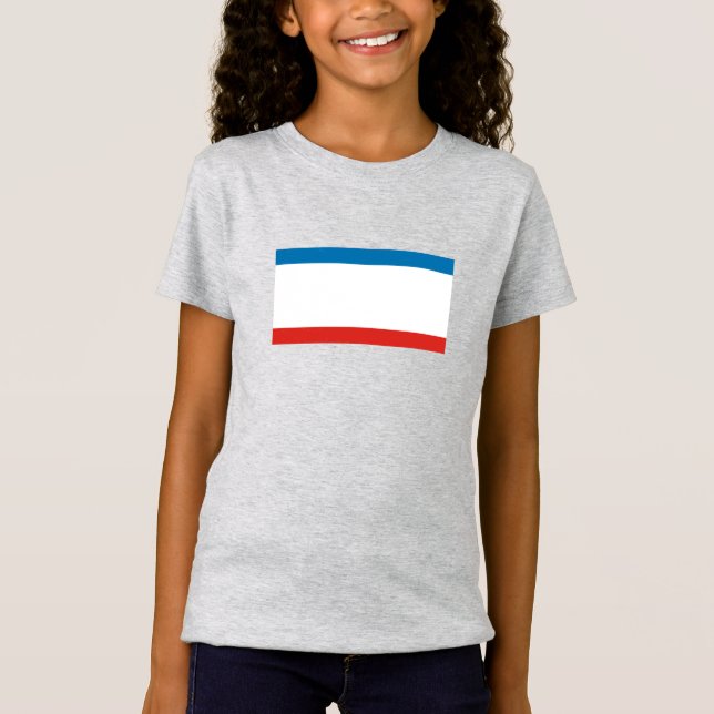 Camiseta Bandeira da Crimeia (Frente)