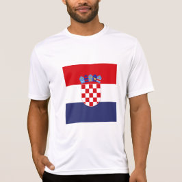 Camiseta Bandeira da Croácia