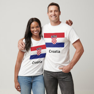Camiseta Bandeira da Croácia