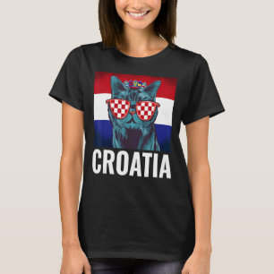Camiseta Bandeira da Croácia Vacinação da Península dos Bal
