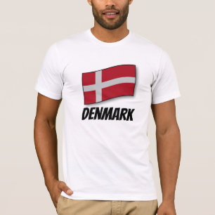 Camiseta Bandeira da Dinamarca