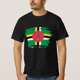 Camiseta Bandeira da Domínica