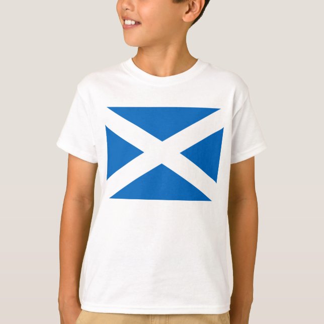 Camiseta Bandeira da Escócia (Frente)
