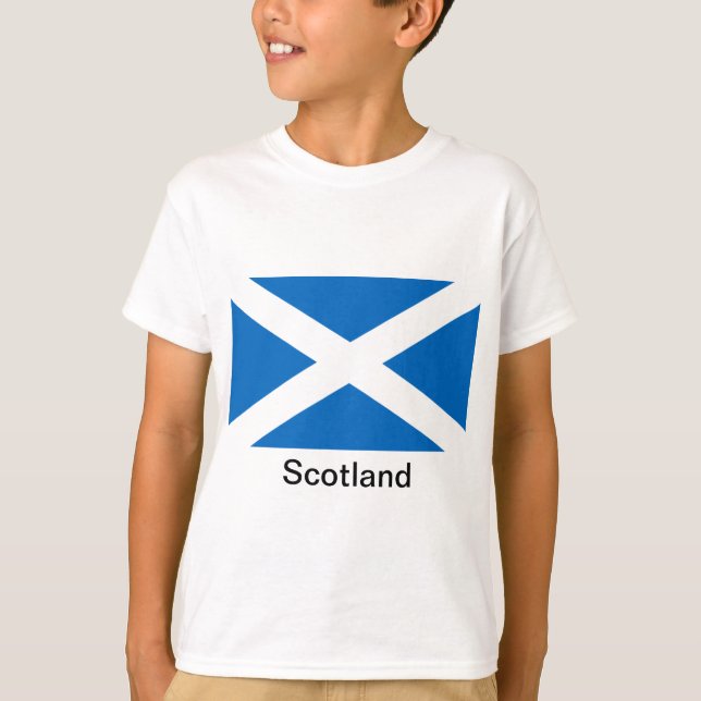 Camiseta Bandeira da Escócia (Frente)
