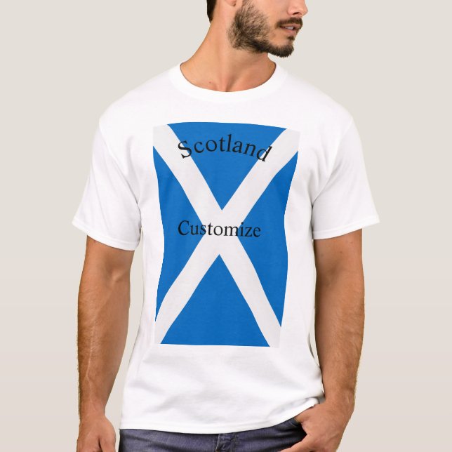 Camiseta Bandeira da Escócia Thunder_Cove (Frente)