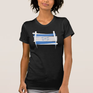 Camiseta Bandeira da escova de Honduras