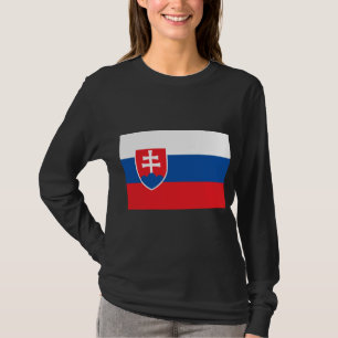 Camiseta Bandeira da Eslováquia