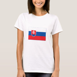 Camiseta Bandeira da Eslováquia