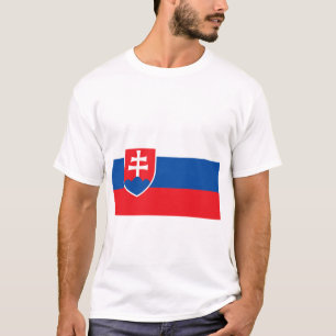 Camiseta Bandeira da Eslováquia