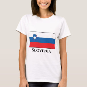 Camiseta Bandeira da Eslovênia
