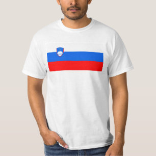 Camiseta Bandeira da Eslovênia