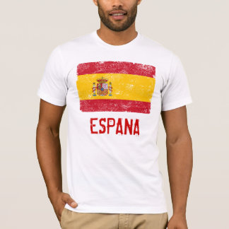 Camiseta Bandeira da espanha