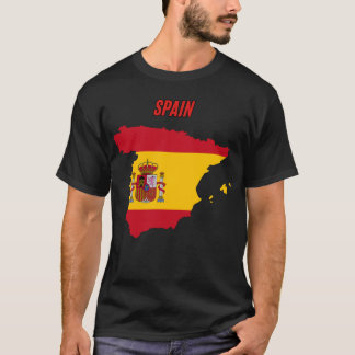 Camiseta bandeira da espanha