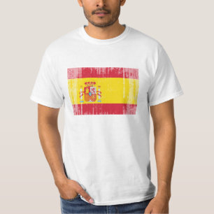 Camiseta Bandeira da espanha