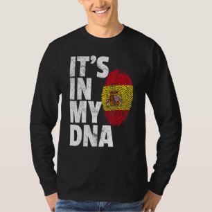 Camiseta Bandeira da Espanha Espanha Orgulho País Lar Nação