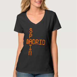 Camiseta Bandeira da Espanha Orgulho da Espanha Viagem Fé