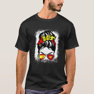 Camiseta Bandeira da Espanha Orgulho Espanhol Patriótico Co