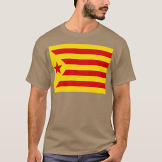 Camiseta Bandeira da Espanha Red Estelada
