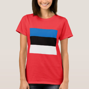 Camiseta Bandeira da Estônia