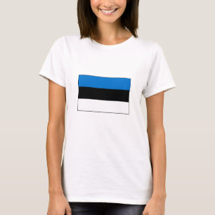 Camiseta Bandeira da Estônia