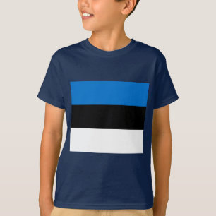 Camiseta Bandeira da Estônia