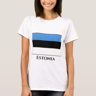 Camiseta Bandeira da Estônia (Estônia)