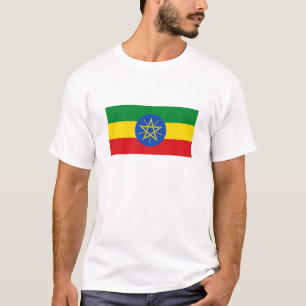 Camiseta Bandeira da Etiópia
