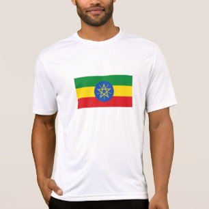 Camiseta Bandeira da Etiópia