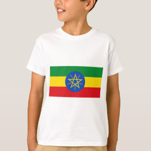 Camiseta Bandeira da Etiópia
