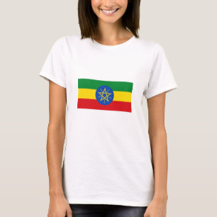 Camiseta Bandeira da Etiópia