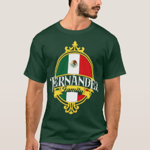 Camiseta Bandeira da Família Fernandez México